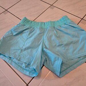 Lululemon Shake and Break Shorts Surge Blue 6